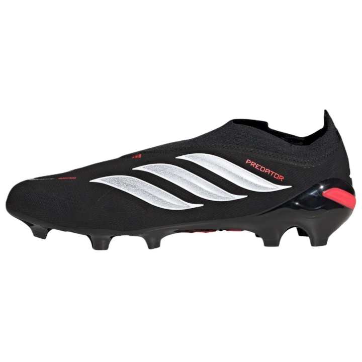 Adidas Predator League Adidas Laceless Fg 'Core Black Cloud White Lucid Red'