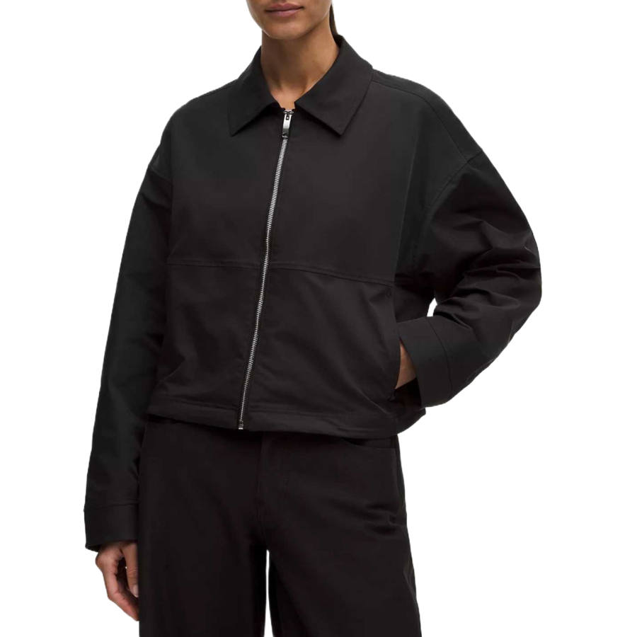 Lululemon Lululemon Twill Jackets Women's Lapel Moderate Other