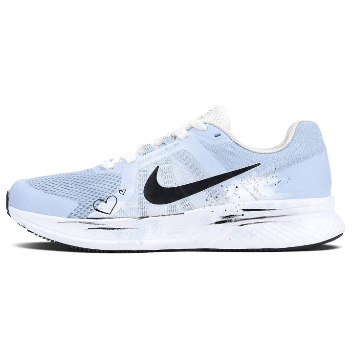 Nike Nike Run Swift 2 Abrasion Resistant Low top Casual City Commuting Running Shoes Men's Light Blue