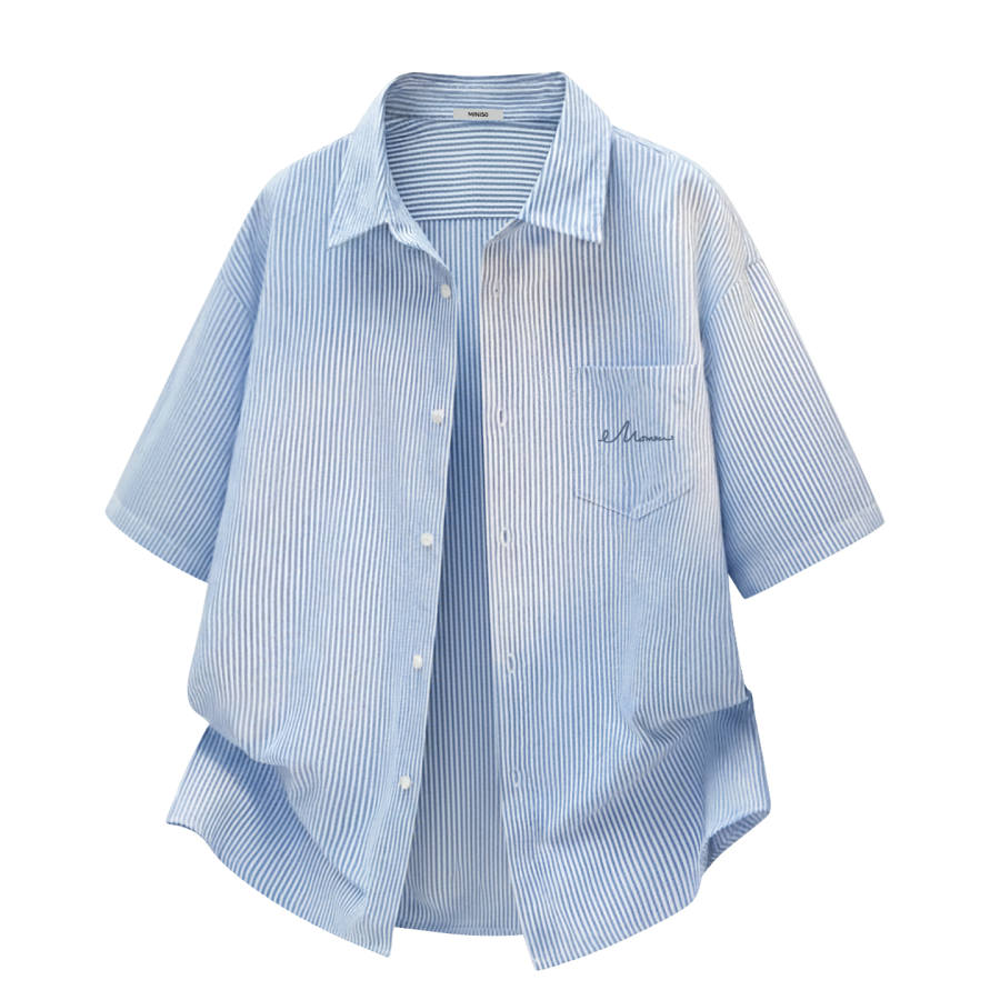 MINISO MINISO Shirts Unisex Lapel Moderate