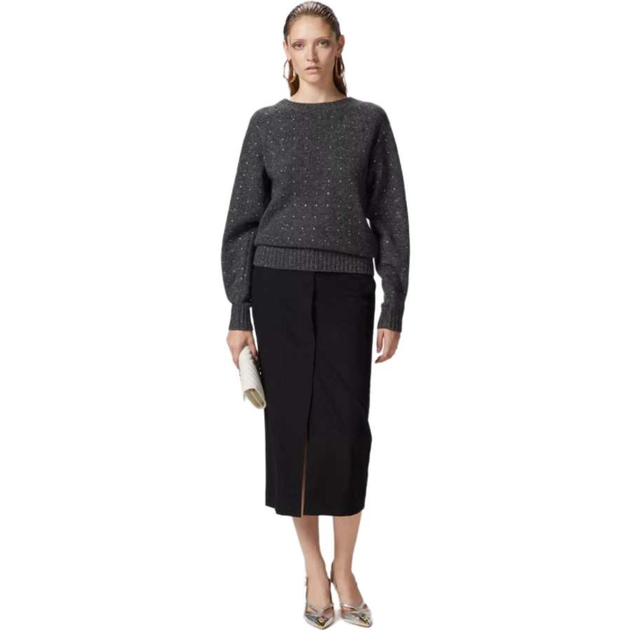 PINKO Embellished Crewneck Jumper