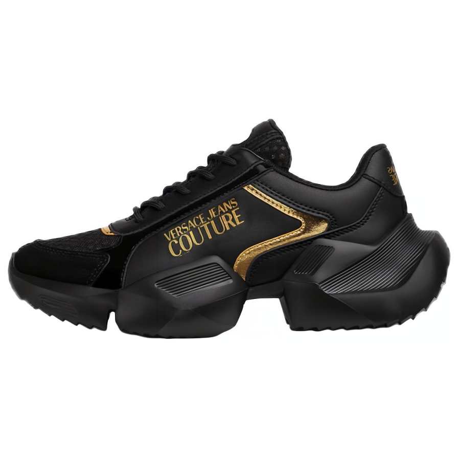 VERSACE JEANS COUTURE Low top Chunky Sneakers Women's Black