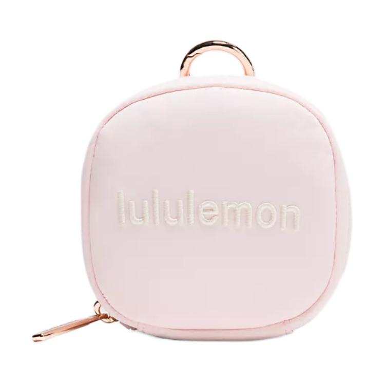 Lululemon Lululemon Nylon Coin Purse Unisex Light Pink