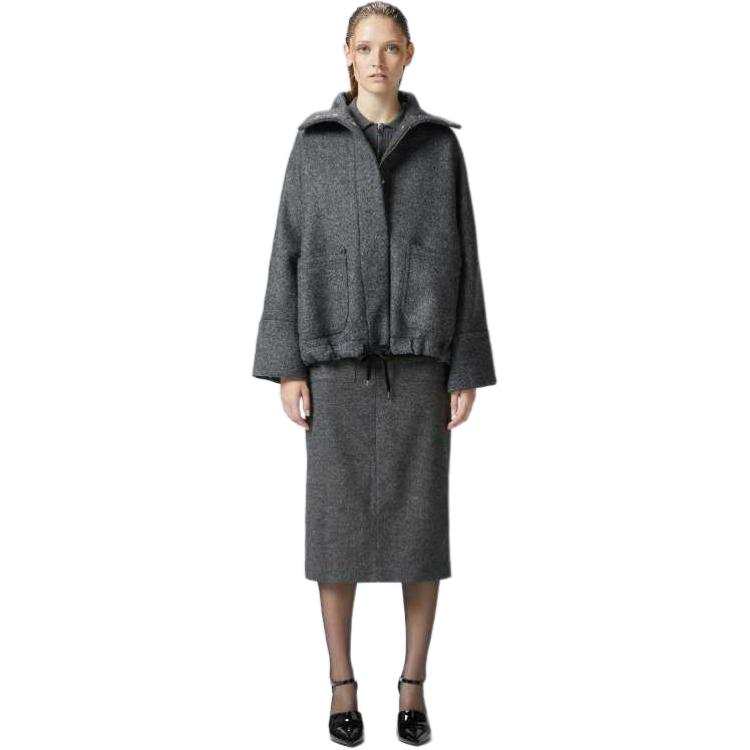 PINKO PINKO High Neck Drawstring Hem Jacket