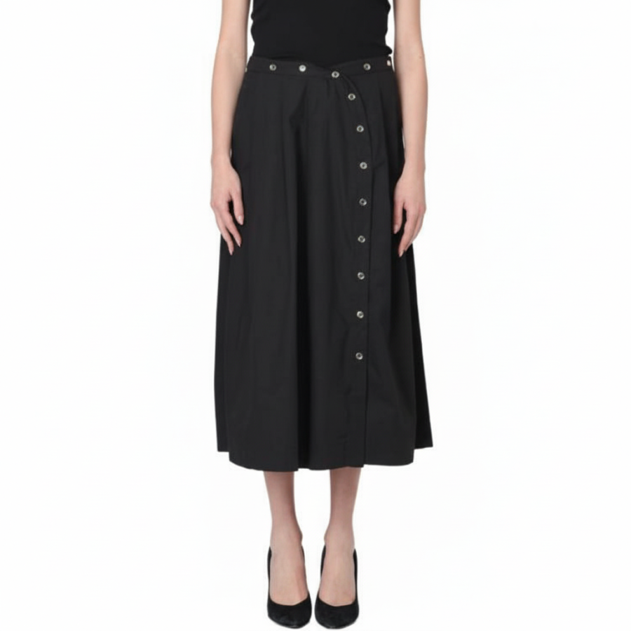PINKO Casual Long Skirt Women's Black