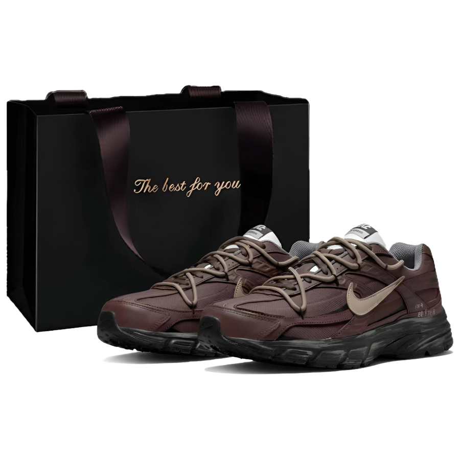 Nike Nike Initiator Cushioning Abrasion Resistant Low top Casual City Commuting Running Shoes Men's Coffee