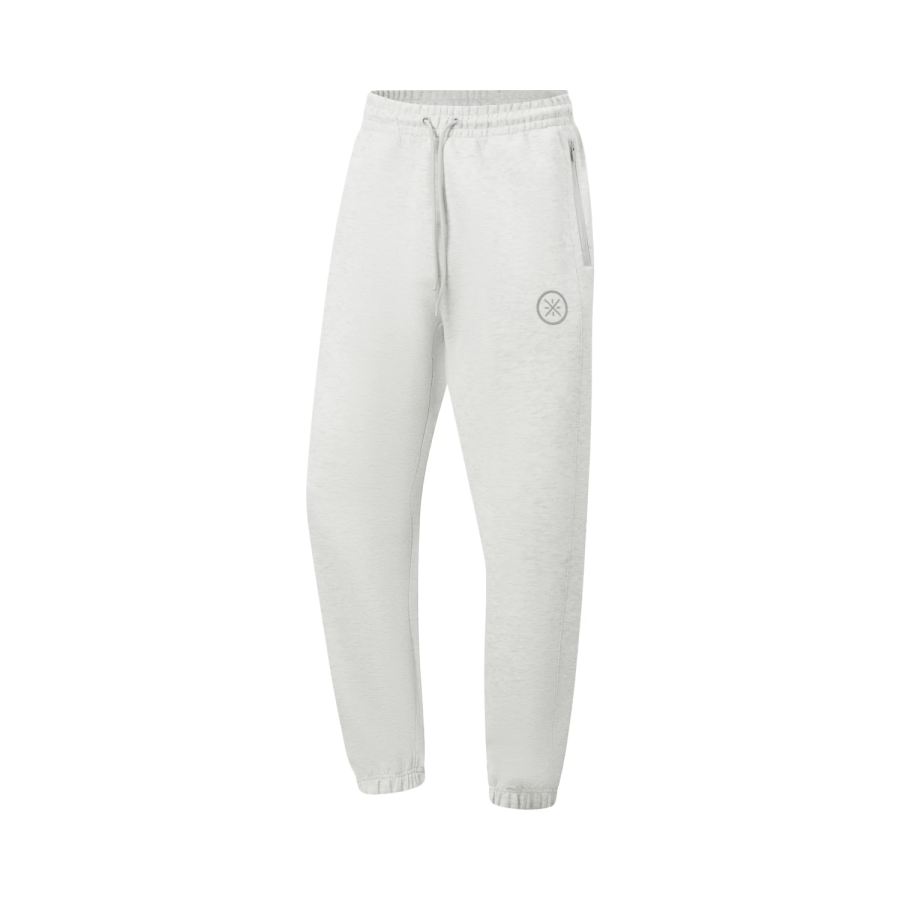 Li-Ning Li Ning Casual Pants Men's Heather Gray Deep Antarctic Gray Moderate Sweatpants
