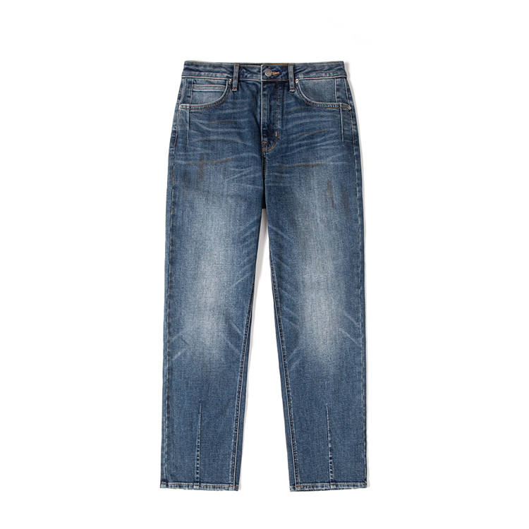 Lee Jeans Women's Medium Dark Blue Moderate Tapered Pants