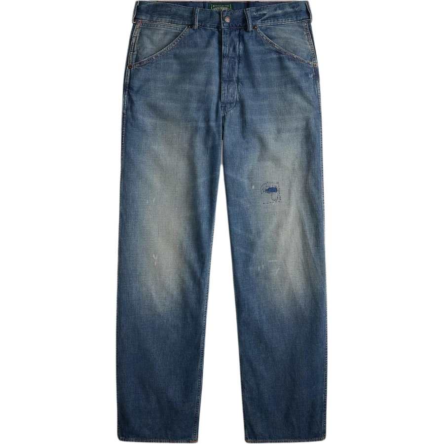 Polo Ralph Lauren logo-patch jeans