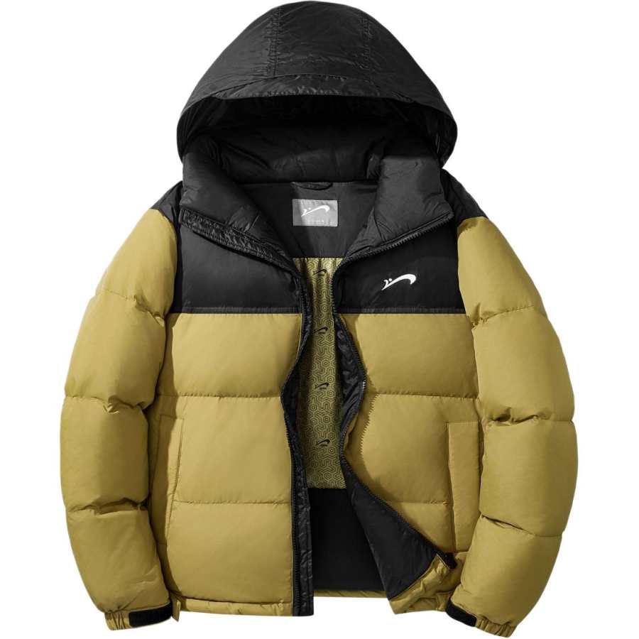K-bird K Bird Down Jackets Unisex Hooded Thickened
