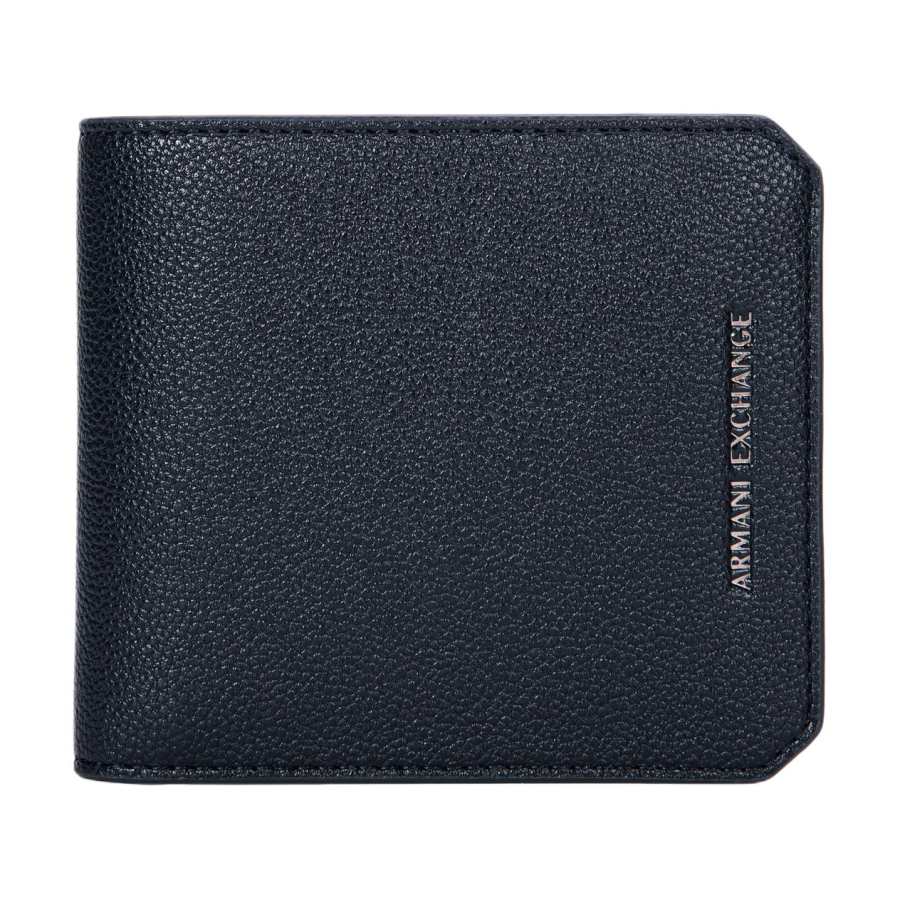 ARMANI EXCHANGE ARMANI EXCHANGEAE PU With Synthetic Leather Wallet Regular Men's Navy Blue