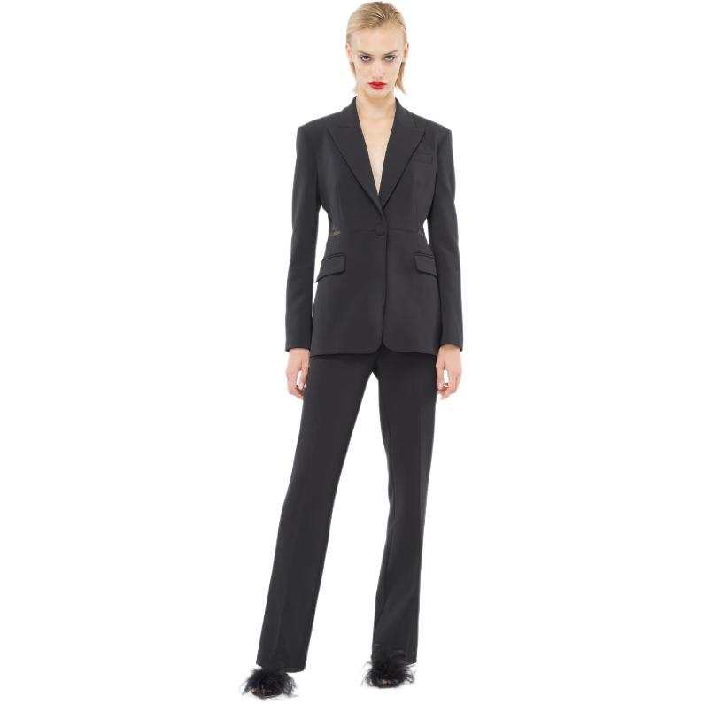 PINKO PINKO Cut Out Lace Panelled Jacket