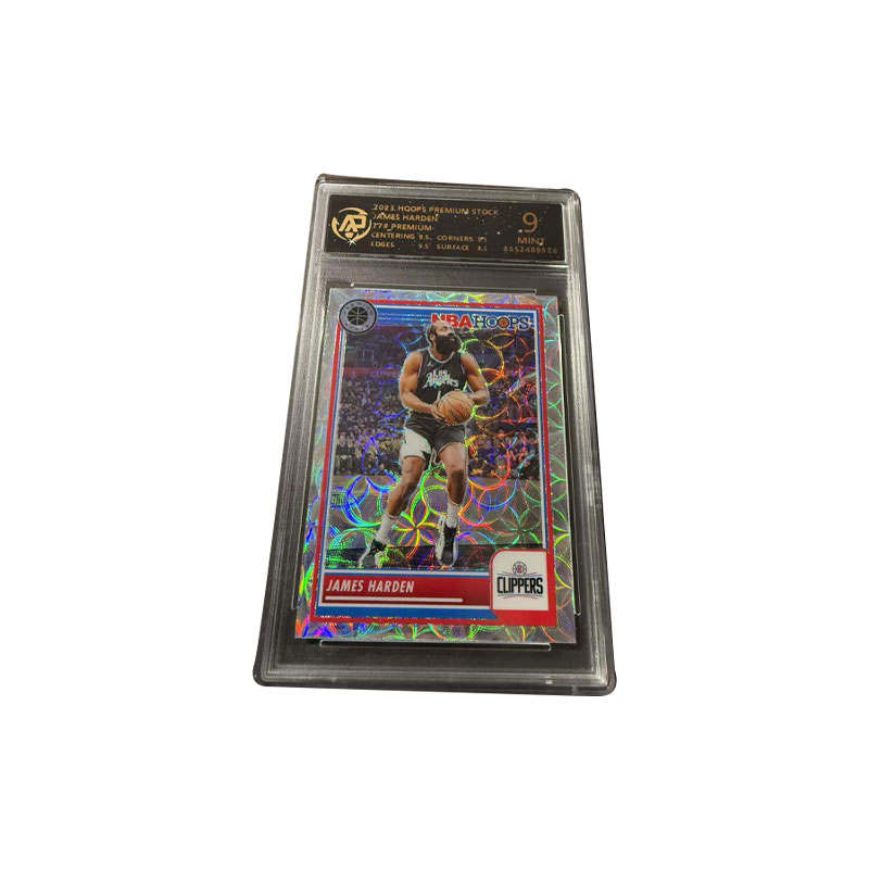 PANINI HQOPS PREMIUM STOCK Nets, James, Harden, Silver Circle Fold, Classic Slam Dunk, High Score, Rare Card