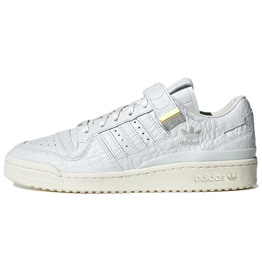 Adidas Originals Forum Adidas Originals 84 Low 'Croc Skin - White'