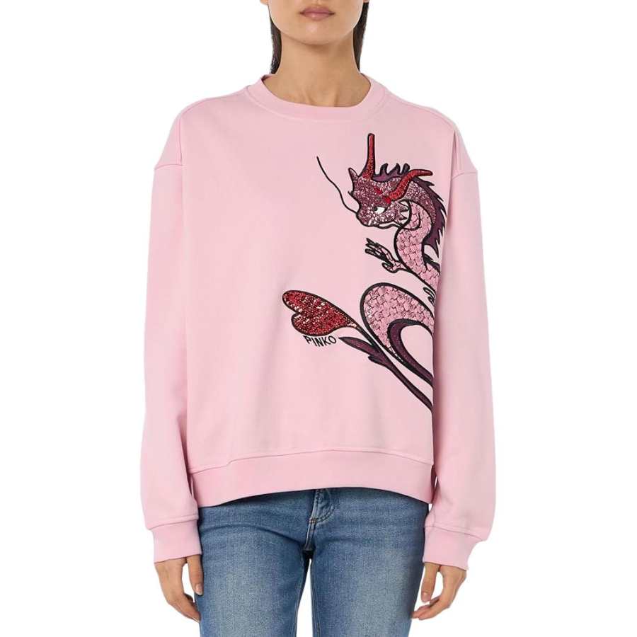 PINKO SS24 Sweatshirt Women's Pink