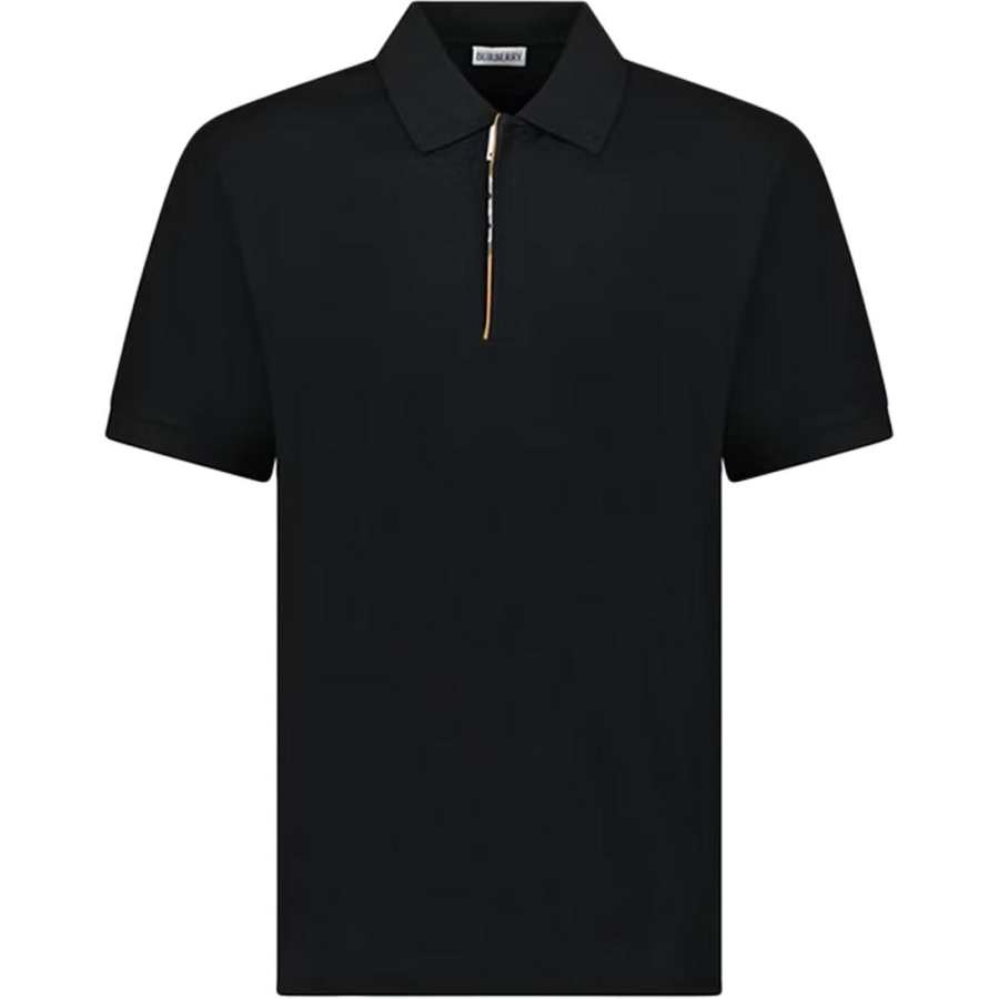 Burberry Polo Shirt Men's Black