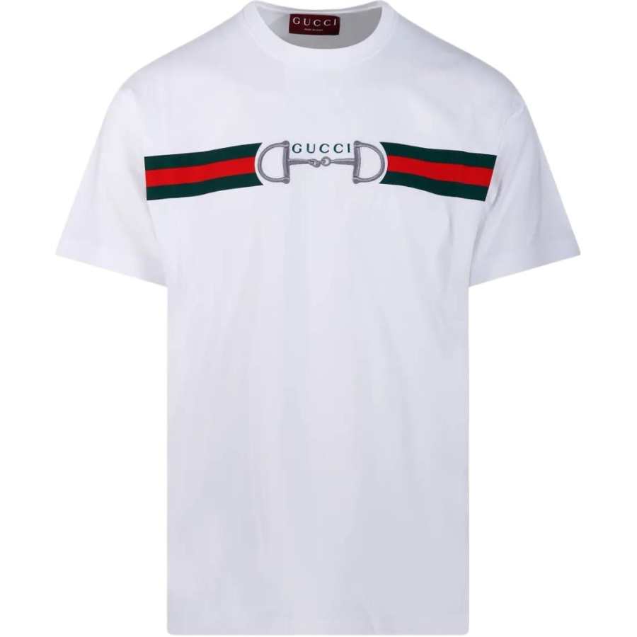 Gucci Logo Printed Crewneck T-Shirt