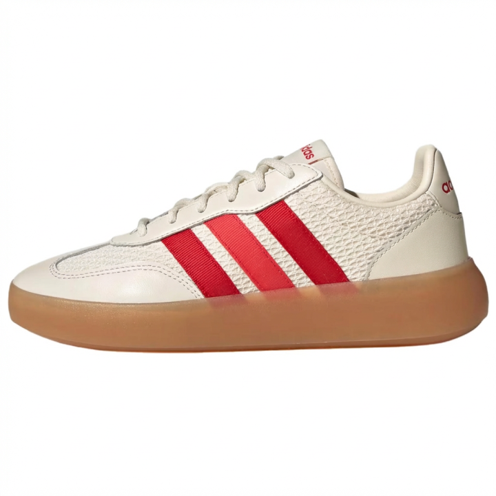 Adidas Adidas BARREDA DECODE Leather Low top Skateboard Shoes Women's Ecru