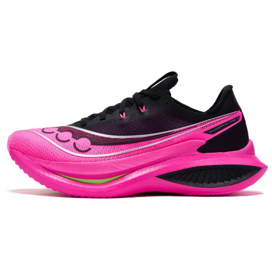 Saucony Endorphin Pro 5 Synthetic Leather Carbon Plate Marathon Training Long Distance Running Racing Running Shoes