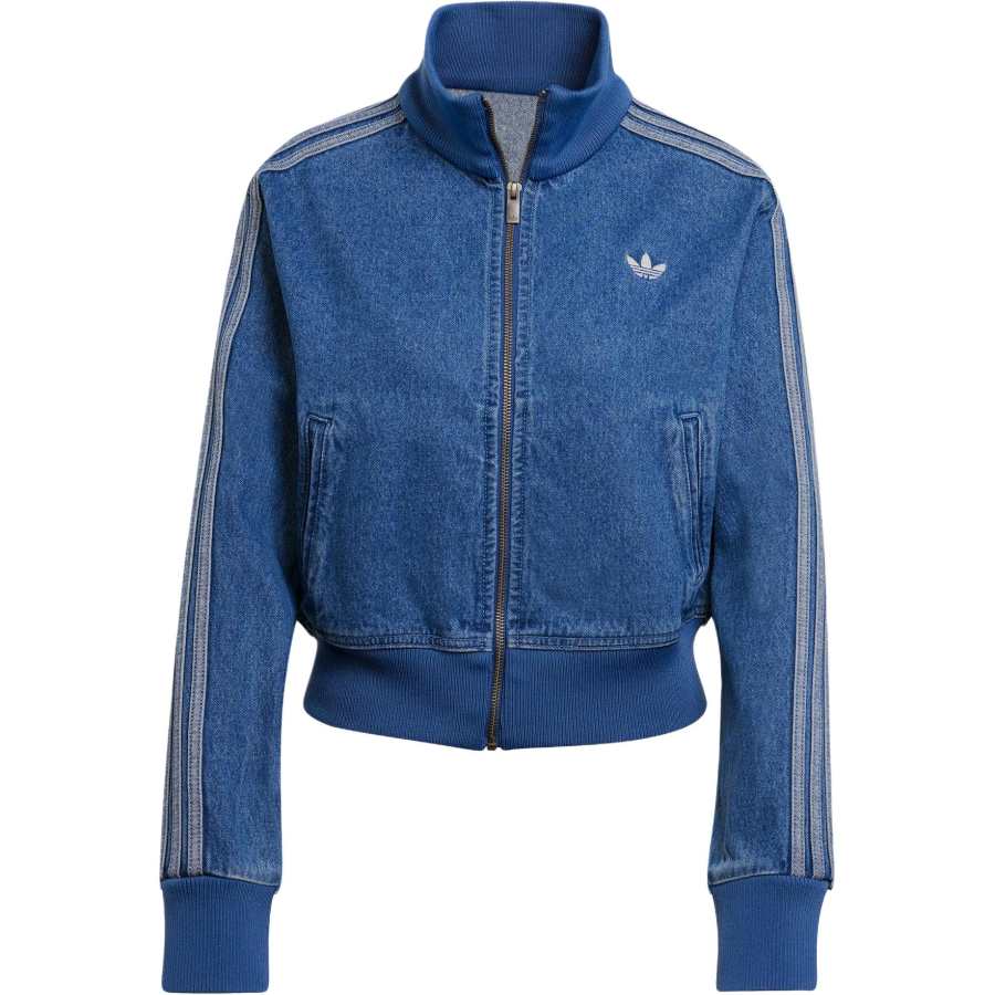 Adidas Originals Adidas Women's Adicolor Denim Track Top Indigo Denim