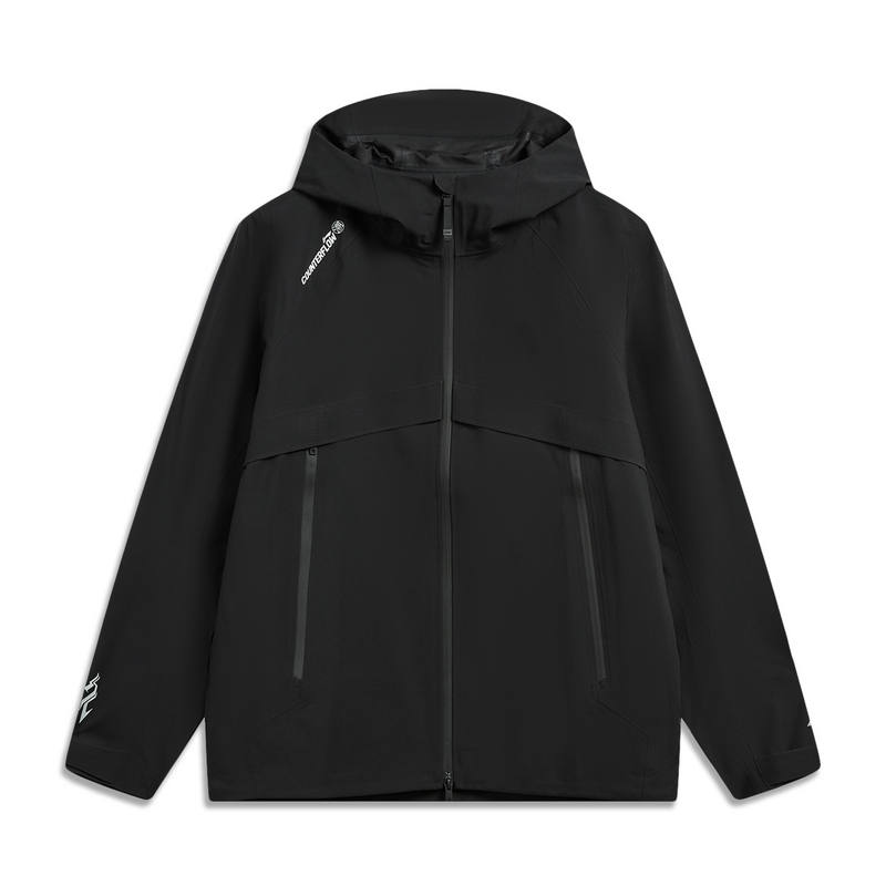 Li-Ning Li Ning Outdoor CF Tracing Single Layer Windbreaker Jacket Unisex Black