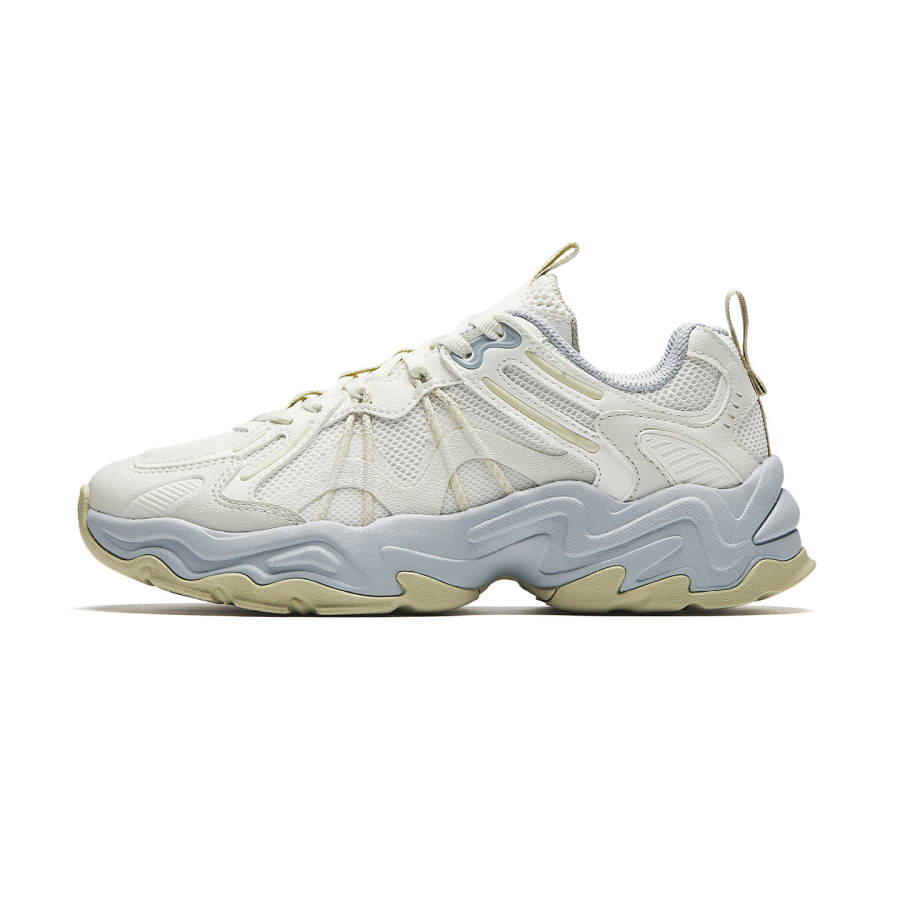 Anta Meteorite Textile, Synthetic Leather Mid top Casual Shoes Women's