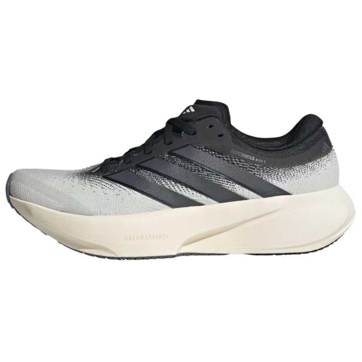 Adidas Adidas SUPERNOVA RISE 3 Support Breathable Running Shoes Women's Light Gray Black