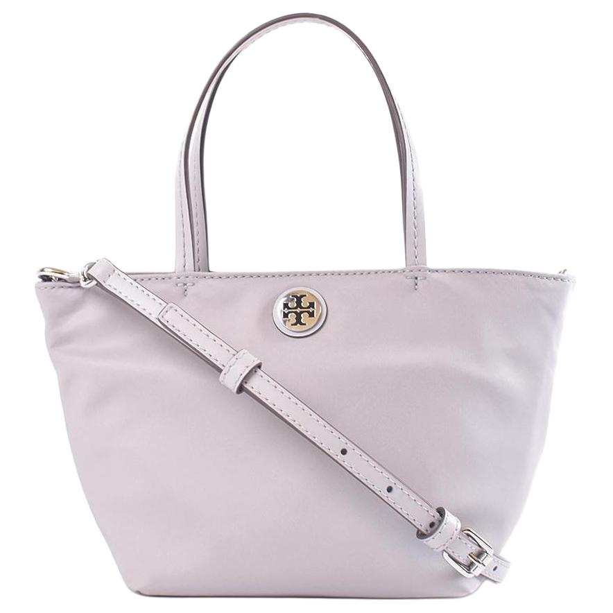 TORY BURCH Nylon Handbag Small Women's Gray