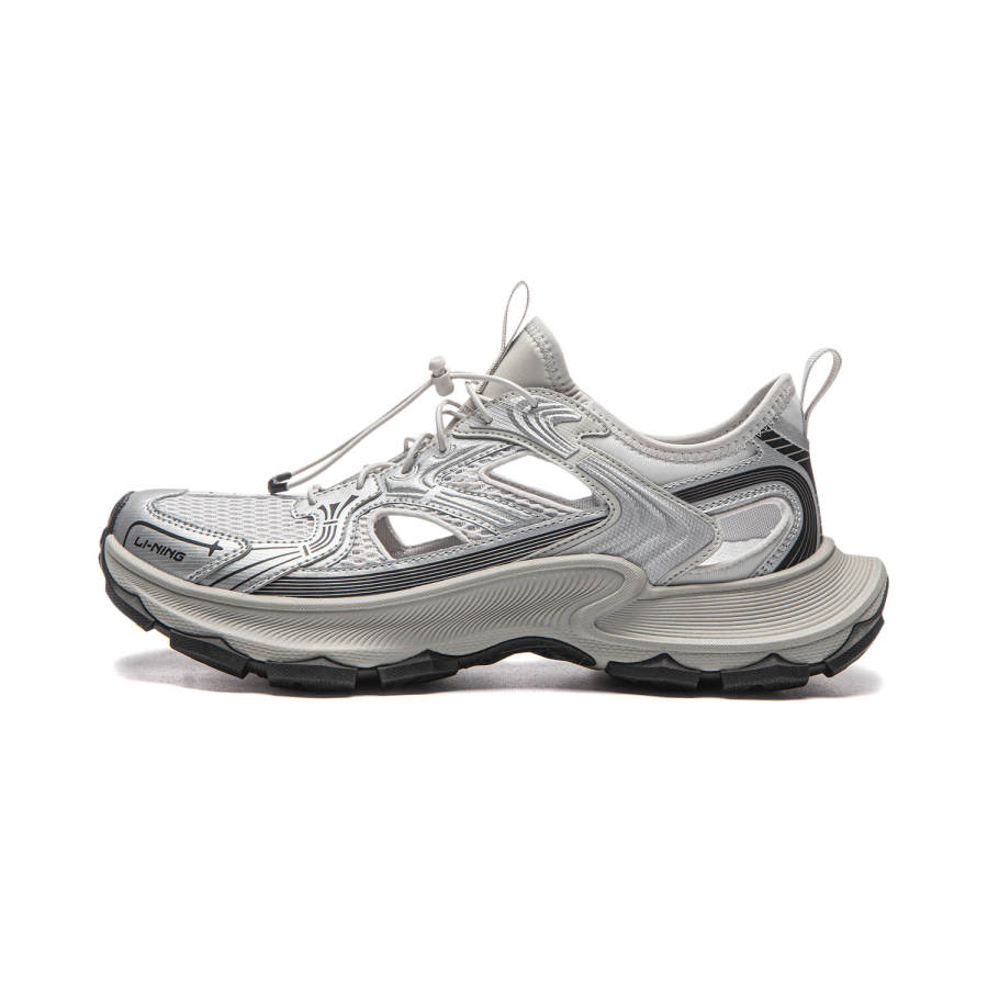 Li-Ning Li Ning Star Halo 2 Rebound Cushioning River Trekking Shoes Men's Silver Gray