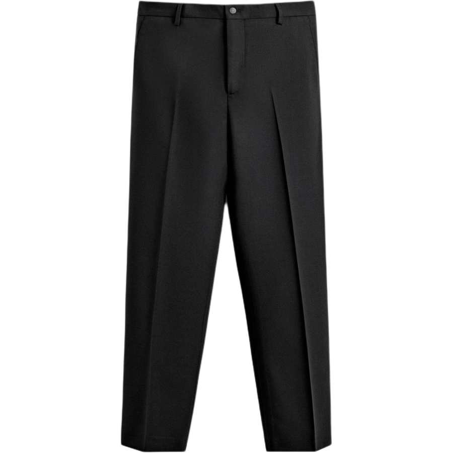 ZARA ZARA Suit Pants Men's Black Moderate