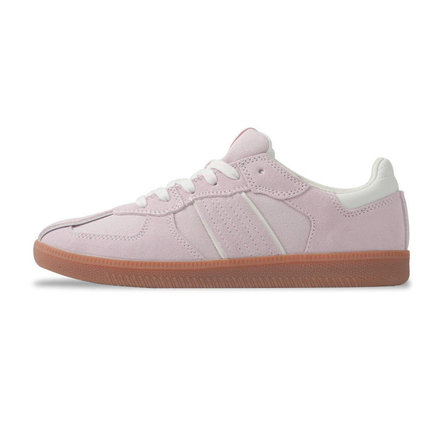 GOLUCK Slip Resistant Cushioning Abrasion Resistant Low top Skateboard Shoes Unisex Fuchsia
