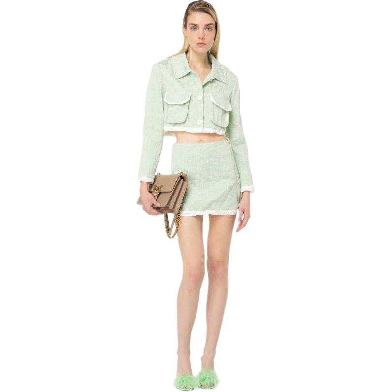 PINKO SS24 Jackets & Coats Women's Green