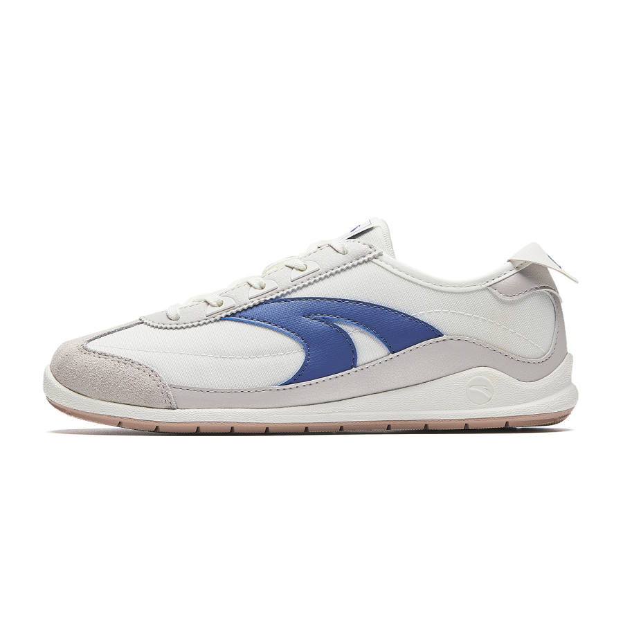 Anta Joyful Vintage Abrasion Resistant Lightweight Casual Shoes Women's White Gray Blue