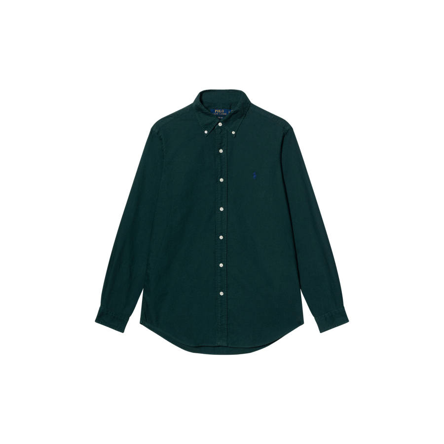 Polo Ralph Lauren embroidered-logo long-sleeve shirt