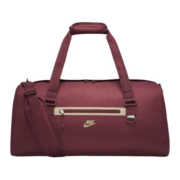 Nike Nike Polyester Handbag, Travel Bag, Gym Bag Unisex Night Maroon Patch Khaki