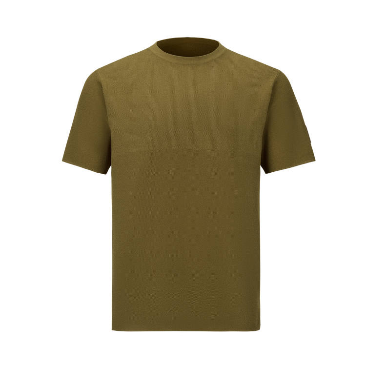 DESCENTE DUALIS T Shirts Men's Crew Neck Moderate