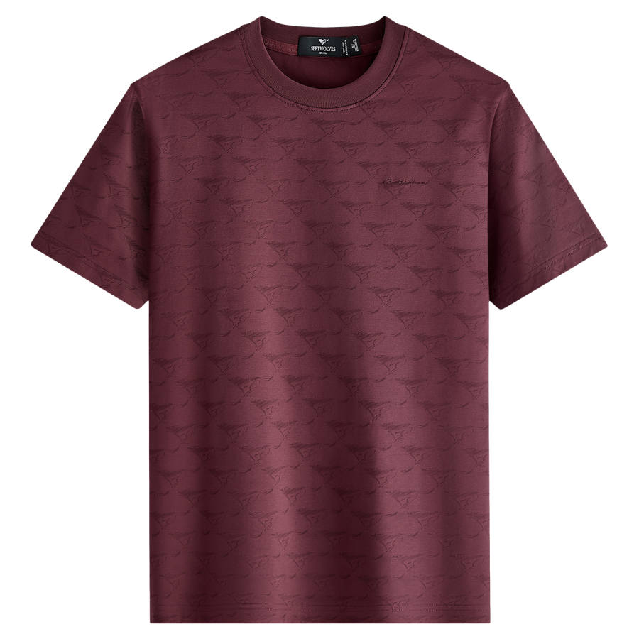 SEPTWOLVES SEPTWOLVES T Shirts Men's Crew Neck