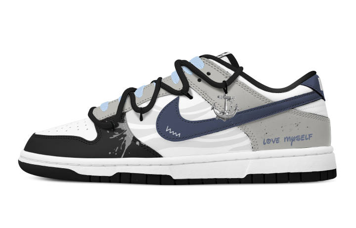 Nike Nike Dunk Floating Light Dream 1 Synthetic Leather Abrasion Resistant Slip Resistant Low top Skateboard Shoes Unisex