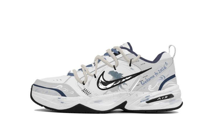 Nike Nike Air Monarch 4 Height Increasing Abrasion Resistant Low top Chunky Sneakers Unisex