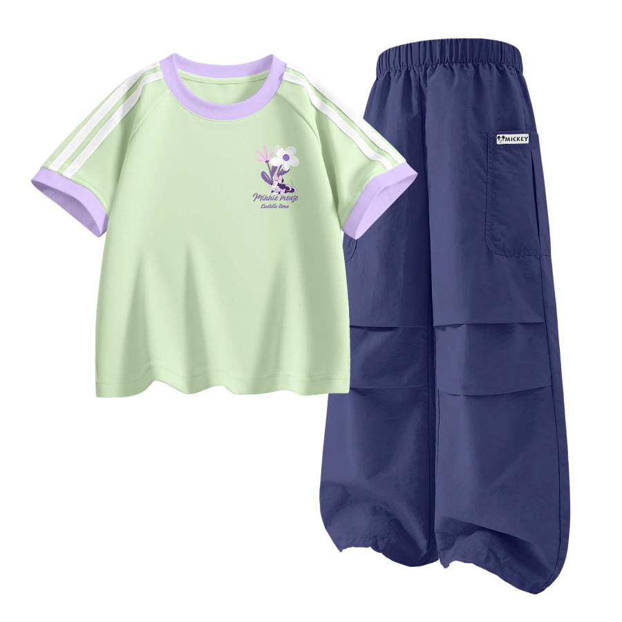 Disney Kids Casual Sportswear Crew Neck Thin