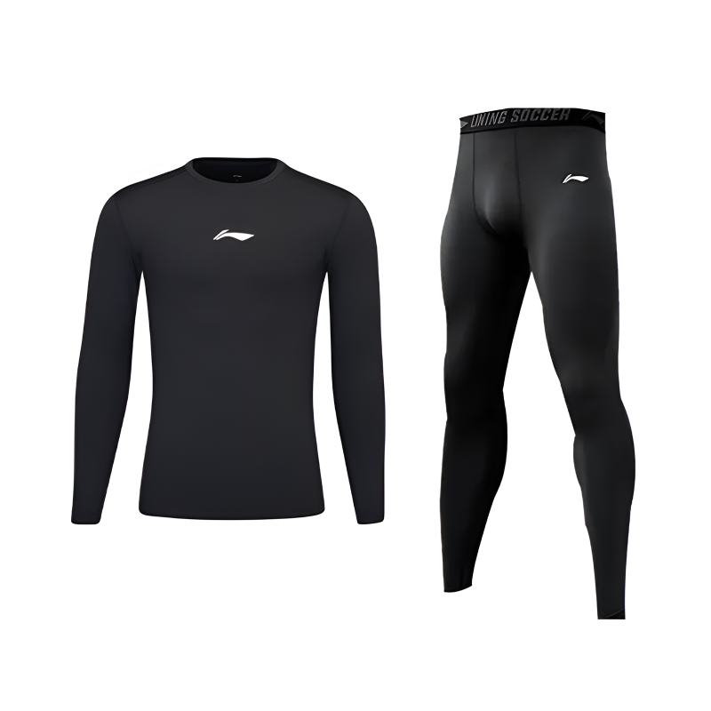 Li-Ning Li Ning Fitness Sets Unisex Crew Neck Moderate