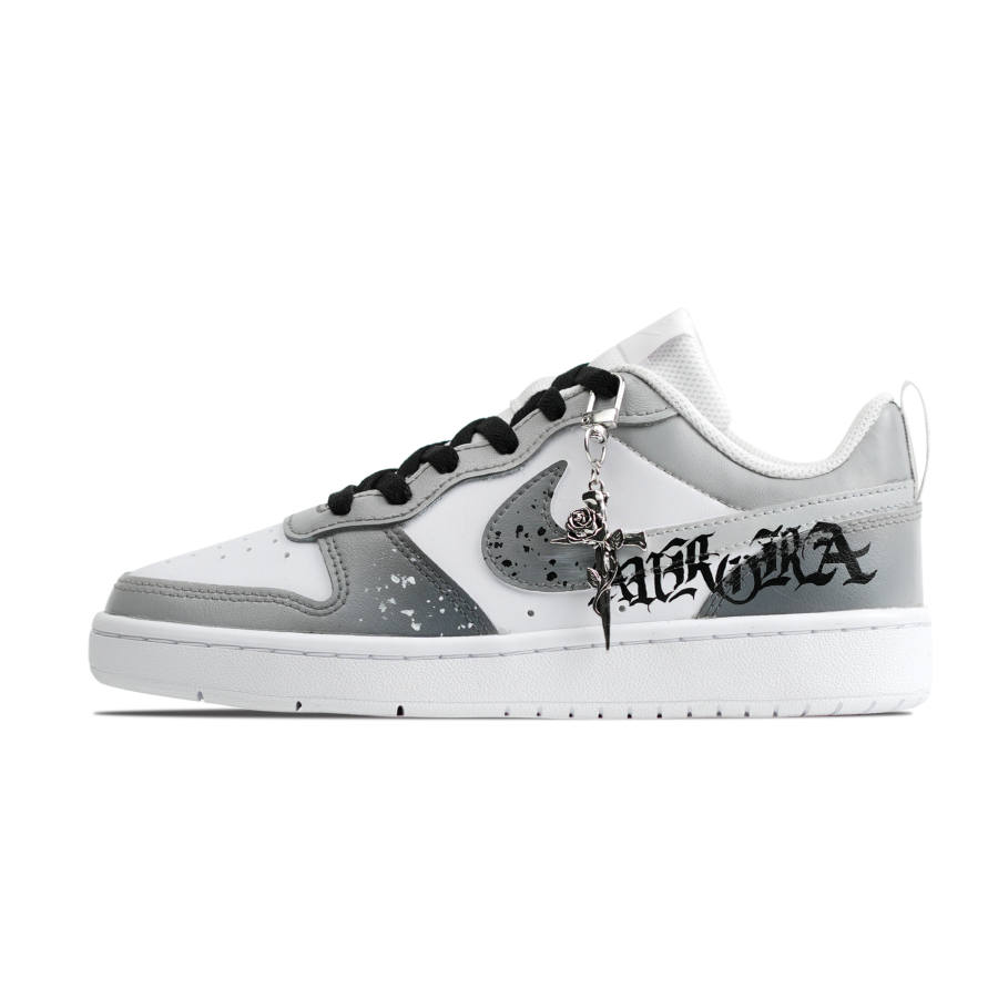 Nike Nike Court Borough Phantom Of The Mist City Leather Slip Resistant Abrasion Resistant Slip Resistant Abrasion Resistant