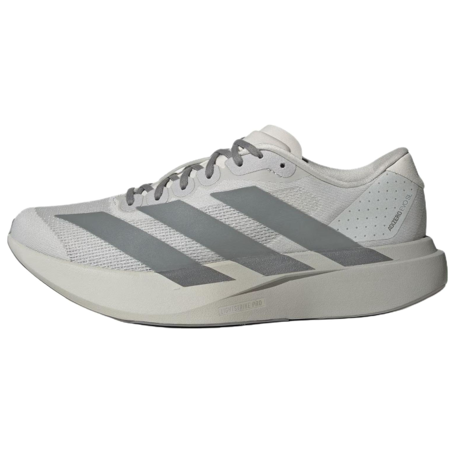 Adidas Adidas Adizero Evo SL Height Increasing Marathon Racing Running Shoes Men's Light Gray