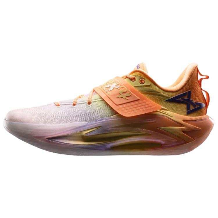ANTA Shock Wave 7 Pro Cushioning Slip Resistant Abrasion Resistant Low Top Carbon Plate Basketball Shoes Men's