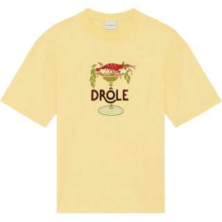 Drole De Monsieur Lobster Cup embroidered T-shirt