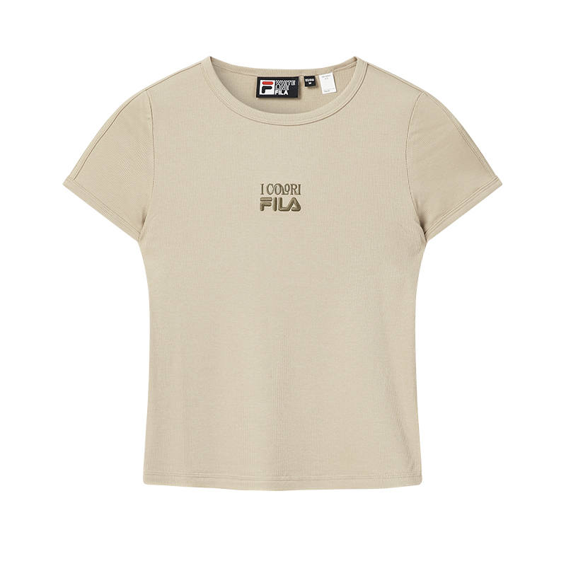 FILA T Shirt Women's Antler Khaki