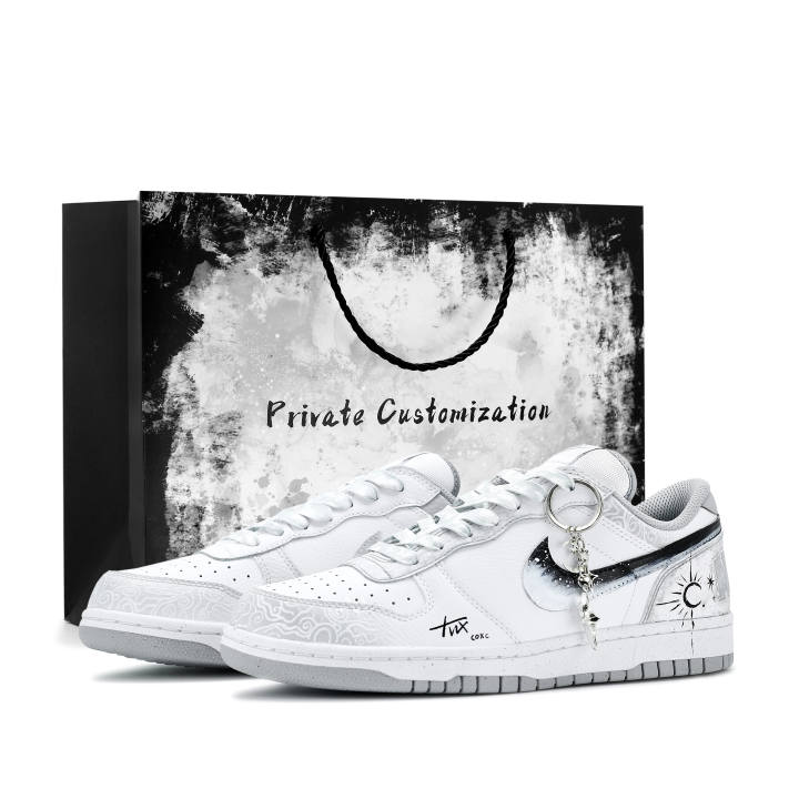 Nike Nike Big Ascender Cushioning Lightweight Breathable Low top Skateboard Shoes Men's