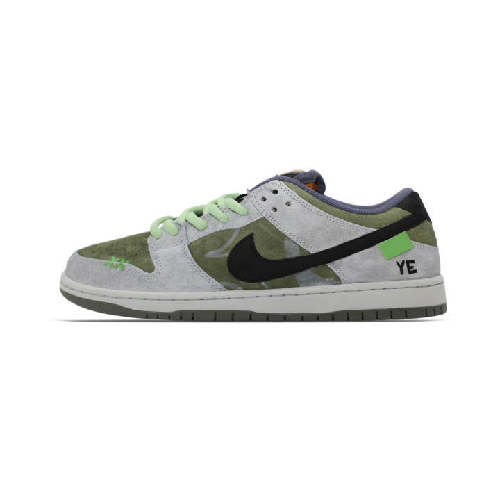 Nike Nike Dunk SB LOW Pro Grass Gray Slip Resistant Abrasion Resistant Slip Resistant Abrasion Resistant Low top