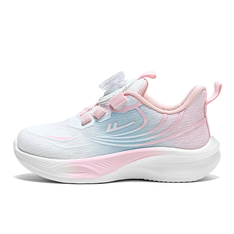 Warrior Abrasion Resistant Breathable Abrasion Resistant Breathable Low top Casual Shoes Pink Green Kids'