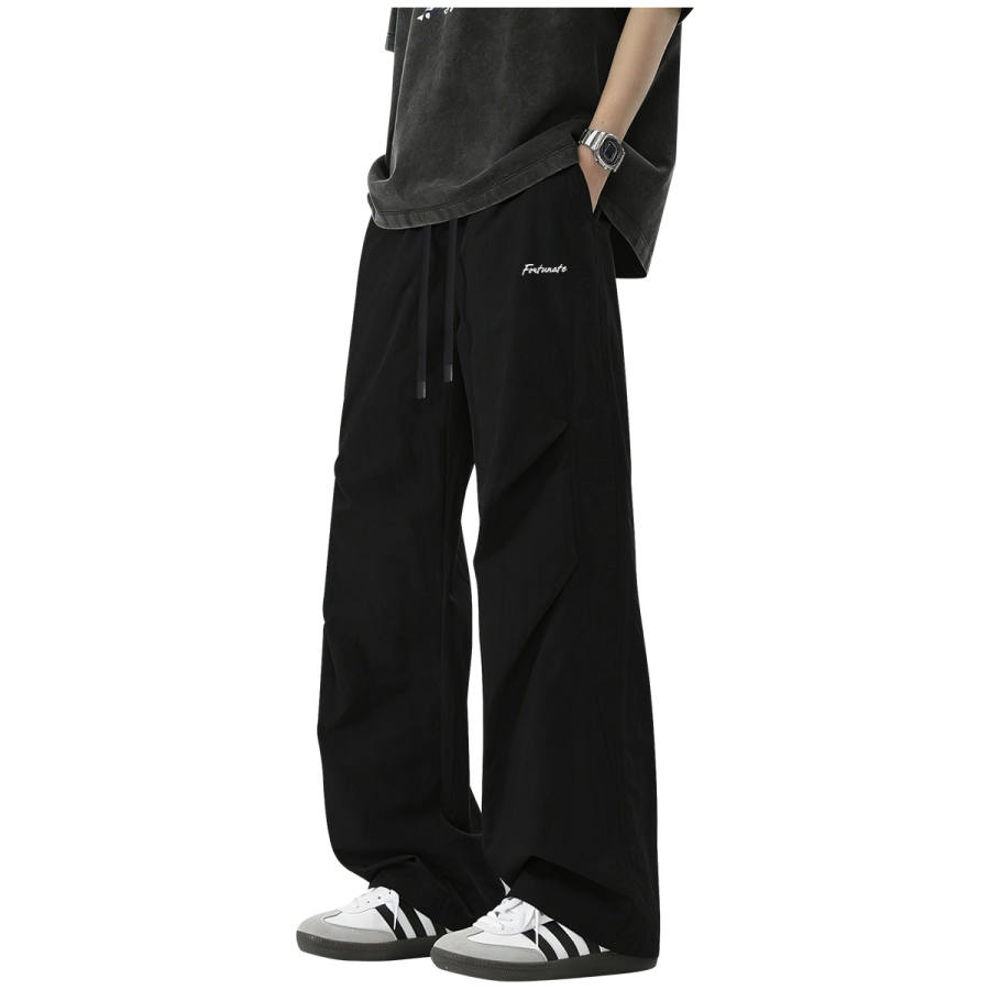 MINISO Casual Pants Unisex Moderate Straight Fit Pants